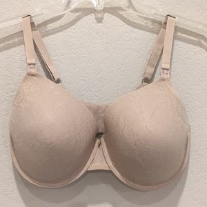 Natori nursing bra 36DDD in beige